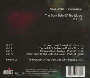 5CD/Dobozkészlet Klaus Schulze: The Dark Side Of The Moog Vol. 1-4 LTD