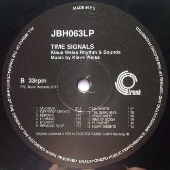 LP Klaus Weiss Rhythm & Sounds: Time Signals