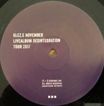 2LP Klez.e: November  LTD