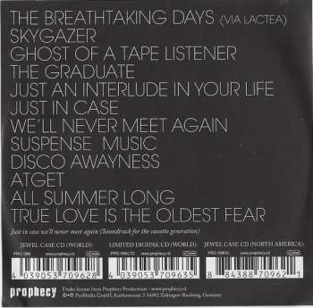 CD Klimt 1918: Just In Case We'll Never Meet Again (Soundtrack For The Cassette Generation)