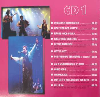 2CD Die Klostertaler: Live, Jung & Stark