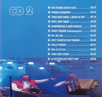 2CD Die Klostertaler: Live, Jung & Stark