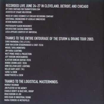 CD KMFDM: Sturm & Drang Tour 2002