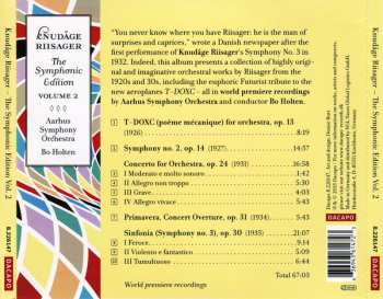 CD Knudåge Riisager: The Symphonic Edition Volume 2
