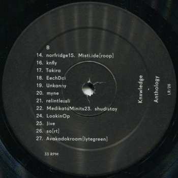 2LP knxwledge: Anthology LTD