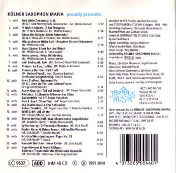 CD Kölner Saxophon Mafia: Proudly Presents