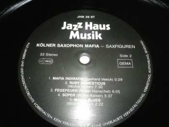 LP Kölner Saxophon Mafia: Saxfiguren
