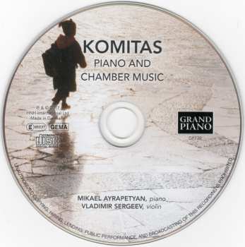 CD Komitas: Piano And Chamber Music