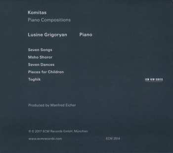 CD Komitas: Seven Songs