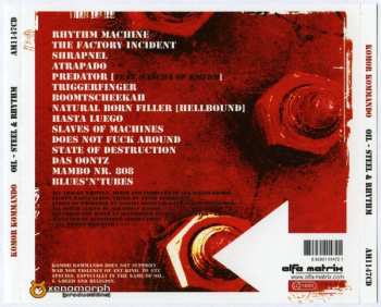 2CD/Dobozkészlet Komor Kommando: Oil, Steel & Rhythm LTD