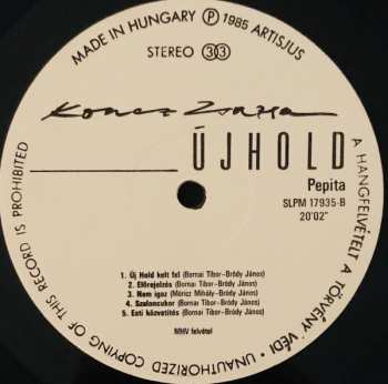 LP Zsuzsa Koncz: Újhold