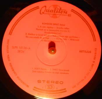 LP Kondor Ernő: Hungarian Songs - Kondor Ernő Dalai