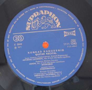 LP Konrad Ragossnig: Guitar Recital