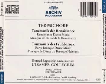 CD Konrad Ragossnig: Terpischore - Tanzmusik Der Renaissance Und Des Frühbarock