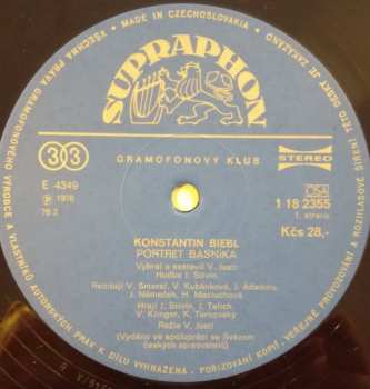 LP Jiří Stivín: Portrét básníka 