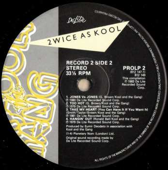 2LP Kool & The Gang: Twice As Kool (The Hits Of Kool & The Gang)
