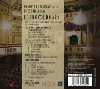CD Erich Wolfgang Korngold: KornGOLDmark