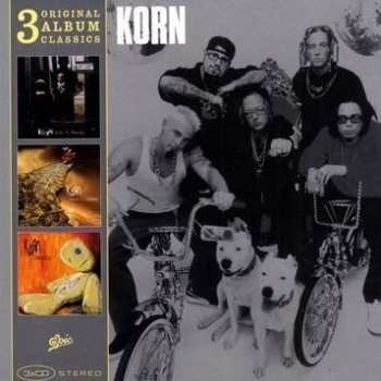 3CD/Dobozkészlet Korn: 3 Original Album Classics