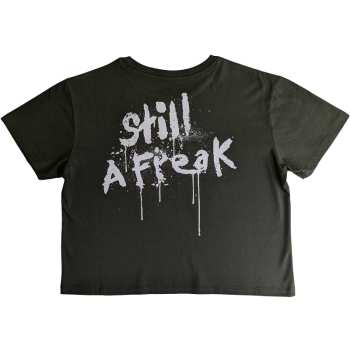 Merch Korn: Korn Ladies Crop Top: Still A Freak (back Print) (small) S