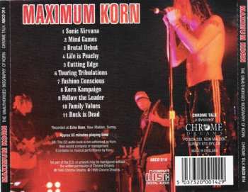 CD Korn: Maximum Korn (The Unauthorised Biography Of Korn)