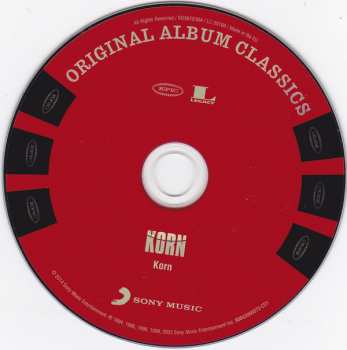 5CD/Dobozkészlet Korn: Original Album Classics