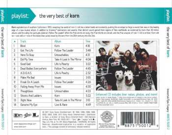 CD Korn: Playlist: The Very Best Of Korn