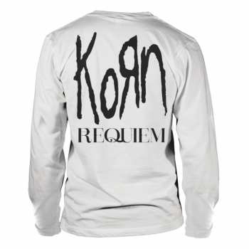 Merch Korn: Tričko S Dlouhým Rukávem Requiem - Logo Korn Pocket S