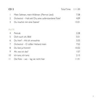 2CD Mikko Franck: Die Tote Stadt