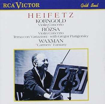 CD Miklós Rózsa: Korngold • Rózsa • Waxman • Heifetz