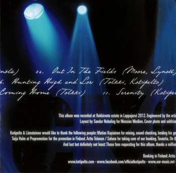 CD Kotipelto & Liimatainen: Blackoustic DIGI