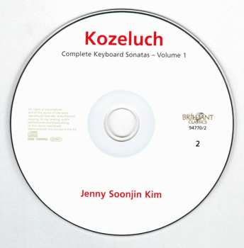 2CD Leopold Koželuh: Complete Keyboard Sonatas (Volume 1) 