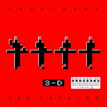 8CD/Dobozkészlet Kraftwerk: 3-D (Der Katalog) DLX