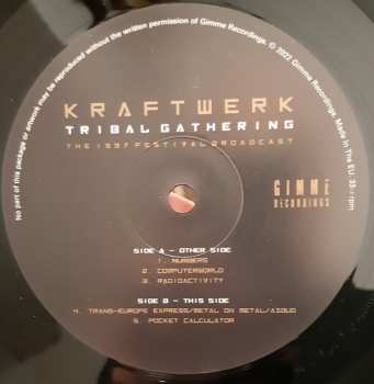 2LP Kraftwerk: Tribal Gathering (The 1997 Festival Broadcast)