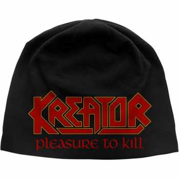 Merch Kreator: Sapka Pleasure To Kill