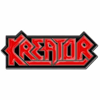 Merch Kreator: Kitűző Logo Kreator Acél