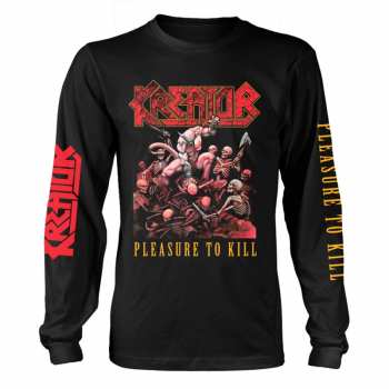Merch Kreator: Hosszú ujjú póló Pleasure To Kill