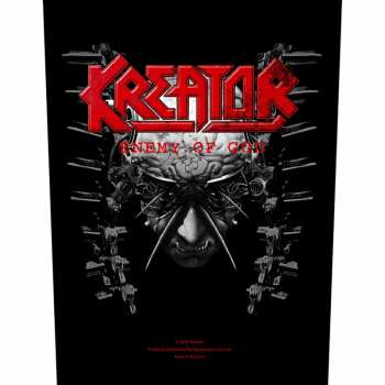 Merch Kreator: Hátfelvarró Enemy Of God 