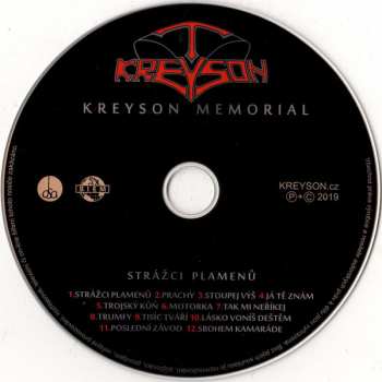 CD Kreyson Memorial: Strážci Plamenů