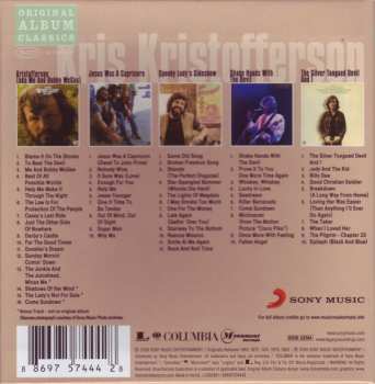 5CD/Dobozkészlet Kris Kristofferson: Original Album Classics