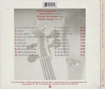 CD Kristian Jørgensen Quartet: Love Letters