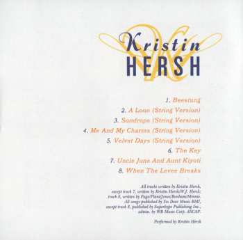CD Kristin Hersh: Strings