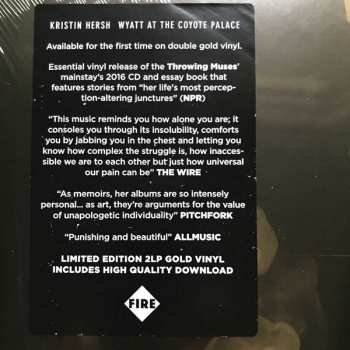 2LP Kristin Hersh: Wyatt At The Coyote Palace LTD | CLR