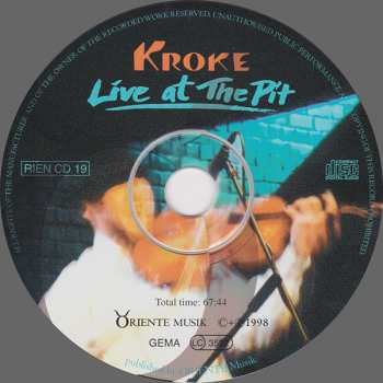 CD Kroke: Live At The Pit