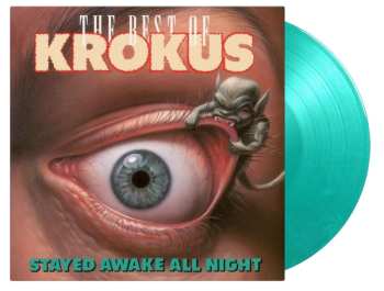 LP Krokus: Stayed Awake All Night: The Best Of Krokus (180g) (limited Numbered Edition) (translucent Green & White Marbled Vinyl)