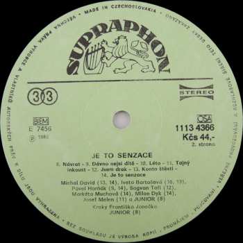 LP Kroky: Je To Senzace