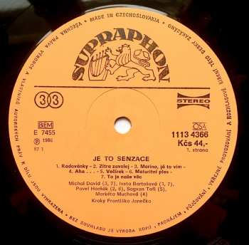 LP Kroky: Je To Senzace