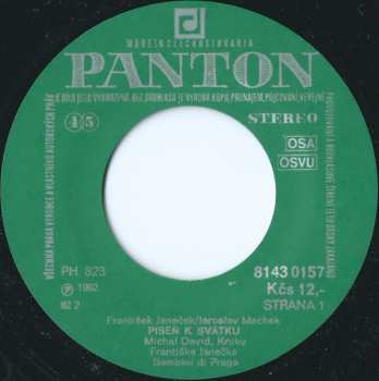 SP Michal David: Píseň K Svátku / Za Všechno Můžeš