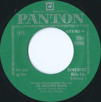 SP Michal David: Píseň K Svátku / Za Všechno Můžeš