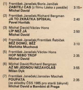 LP Michal David: To Se Oslaví