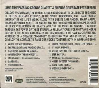 CD Kronos Quartet: Long Time Passing: Kronos Quartet & Friends Celebrate Pete Seeger